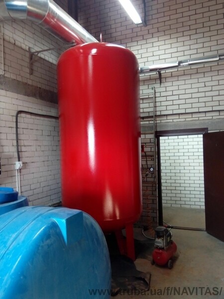 Мембранный расширительный бак ROZ-NAVI на объекте в г.Нилолаеве.